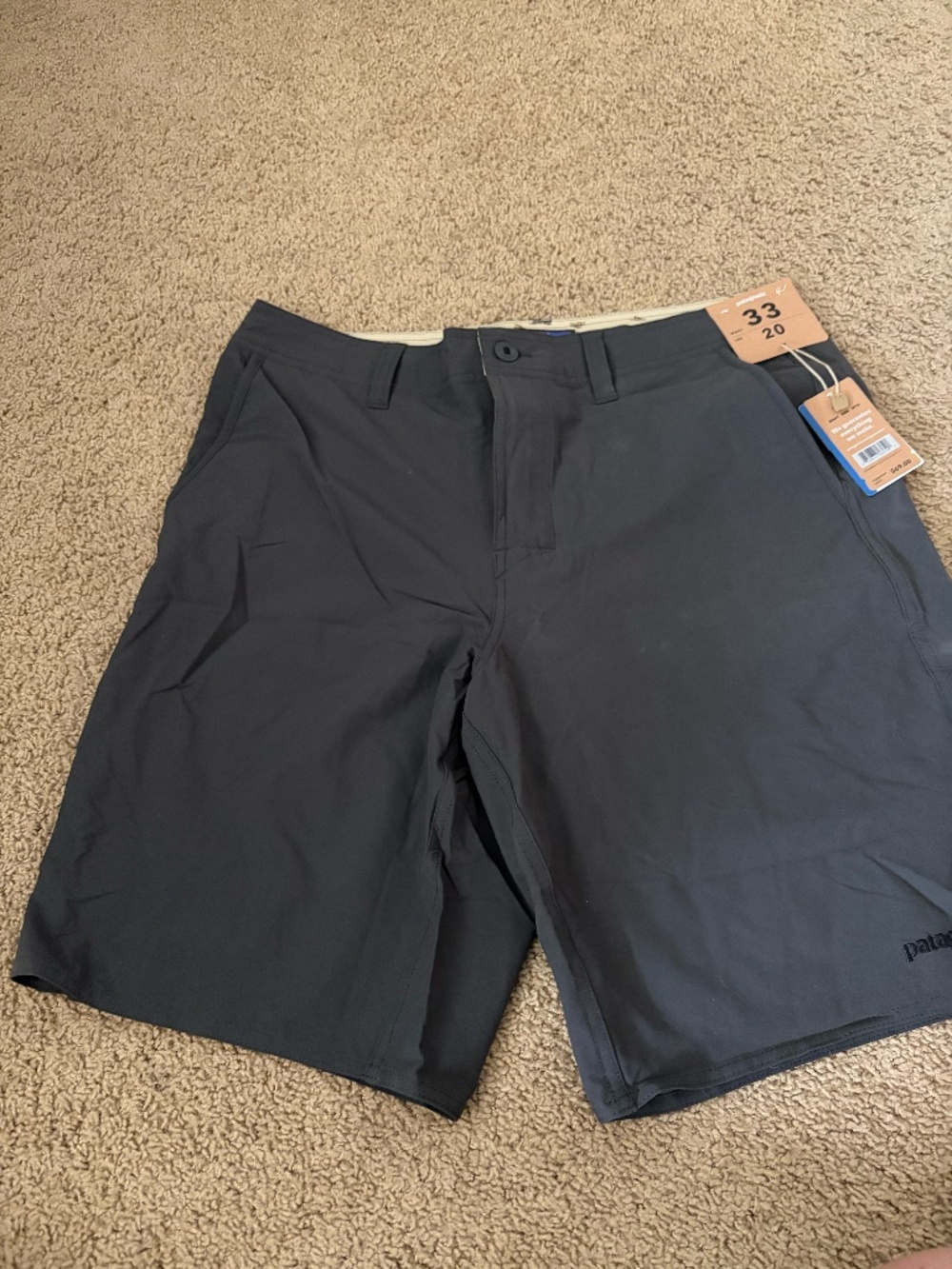 NWT Men's Patagonia shorts size 33